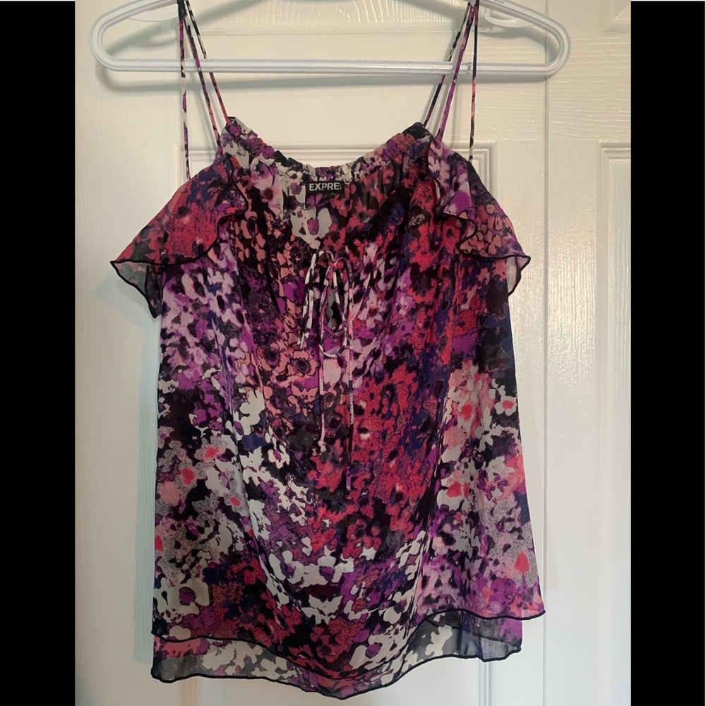 Express Floral Tank Top
